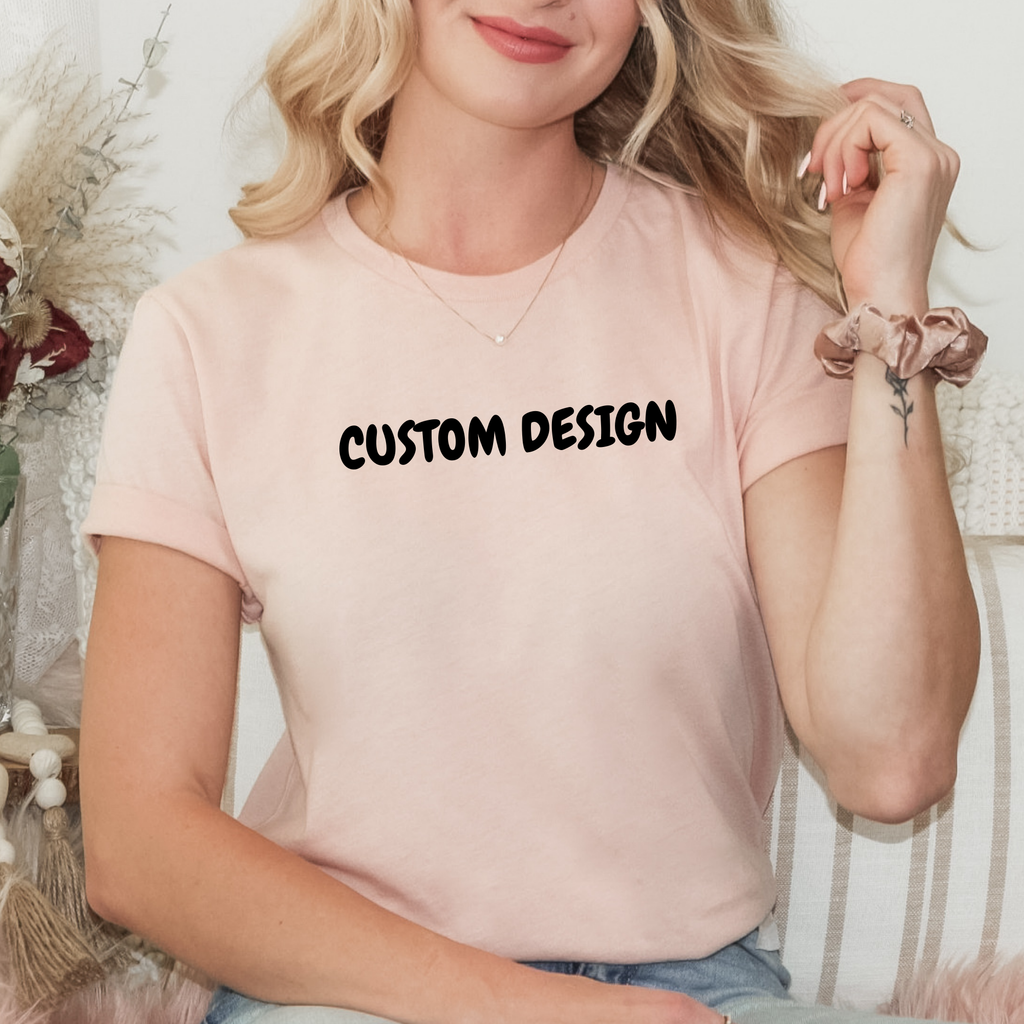 Custom DTF Shirt | Upload Your Design or Photo | Personalized T-Shirt | Any Image on Gildan Tee | Custom Text Shirt | Made in Texas